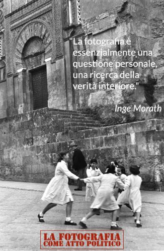 SPAIN. Cordoba. 1954. Schoolgirls dance in front of the Mosque.
© Inge Morath/Magnum Photos